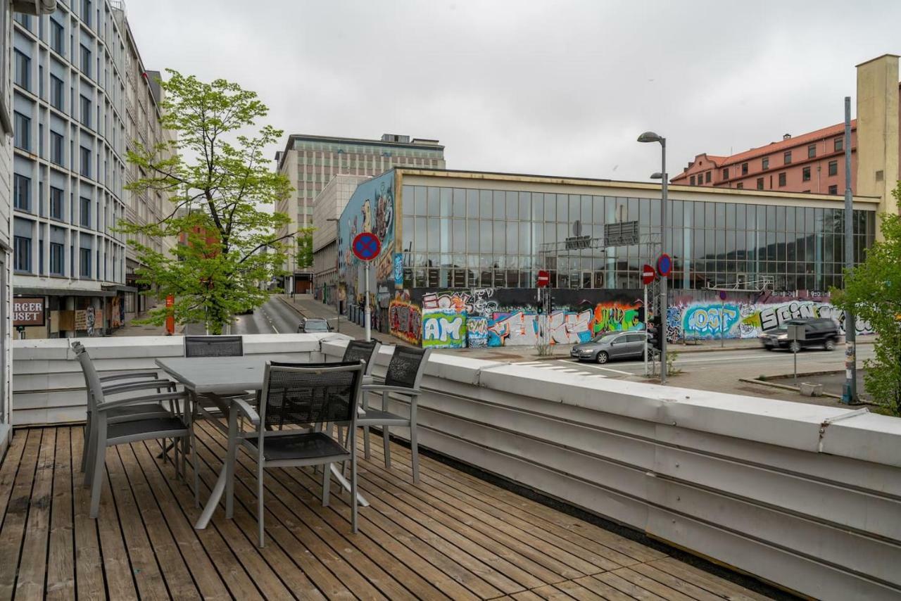 Amazing, Central House With Big Private Balcony Bergen Exterior photo